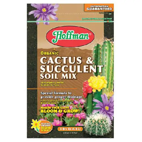 Best Succulents Soil Reviewed - with Buying Guide (2020) 4 Hoffman 10404 Organic Cactus and Succulent Soil Mix, 4 Quarts, Brown A